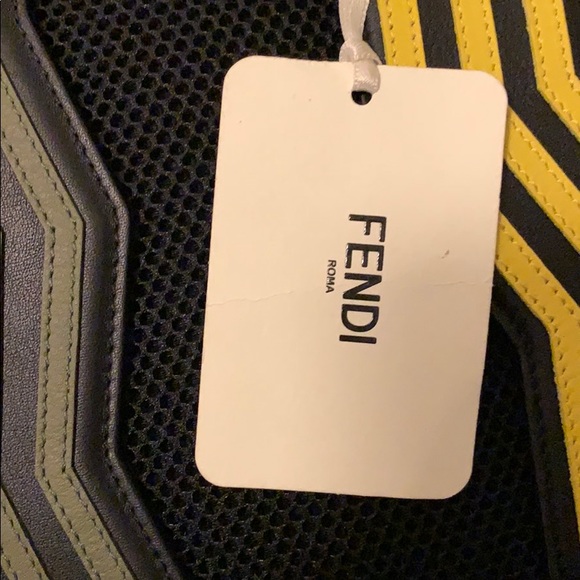 BRAND NEW LEATHER FENDI BACKPACK main image 7